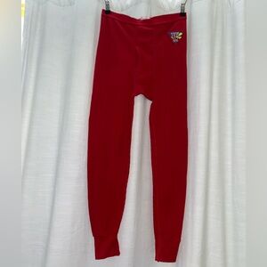 Vintage Winston red long Johns size large made in USA
